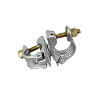 Swivel scaffolding coupler clamp