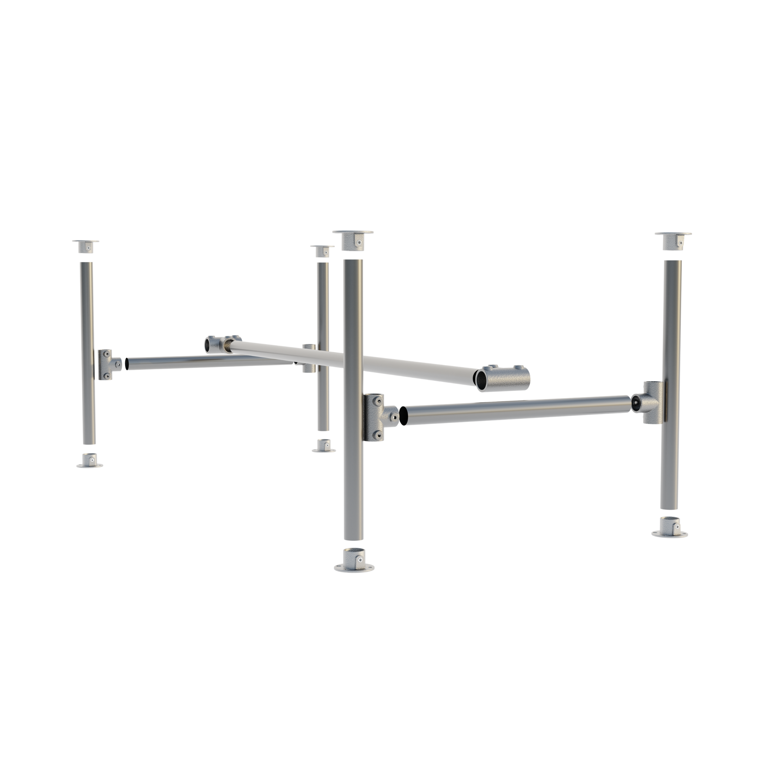 Table Frame Kit – 42 mm, Galvanised