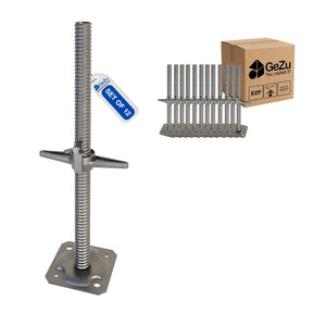 Screw jack - 12-pack - Gezu Impex