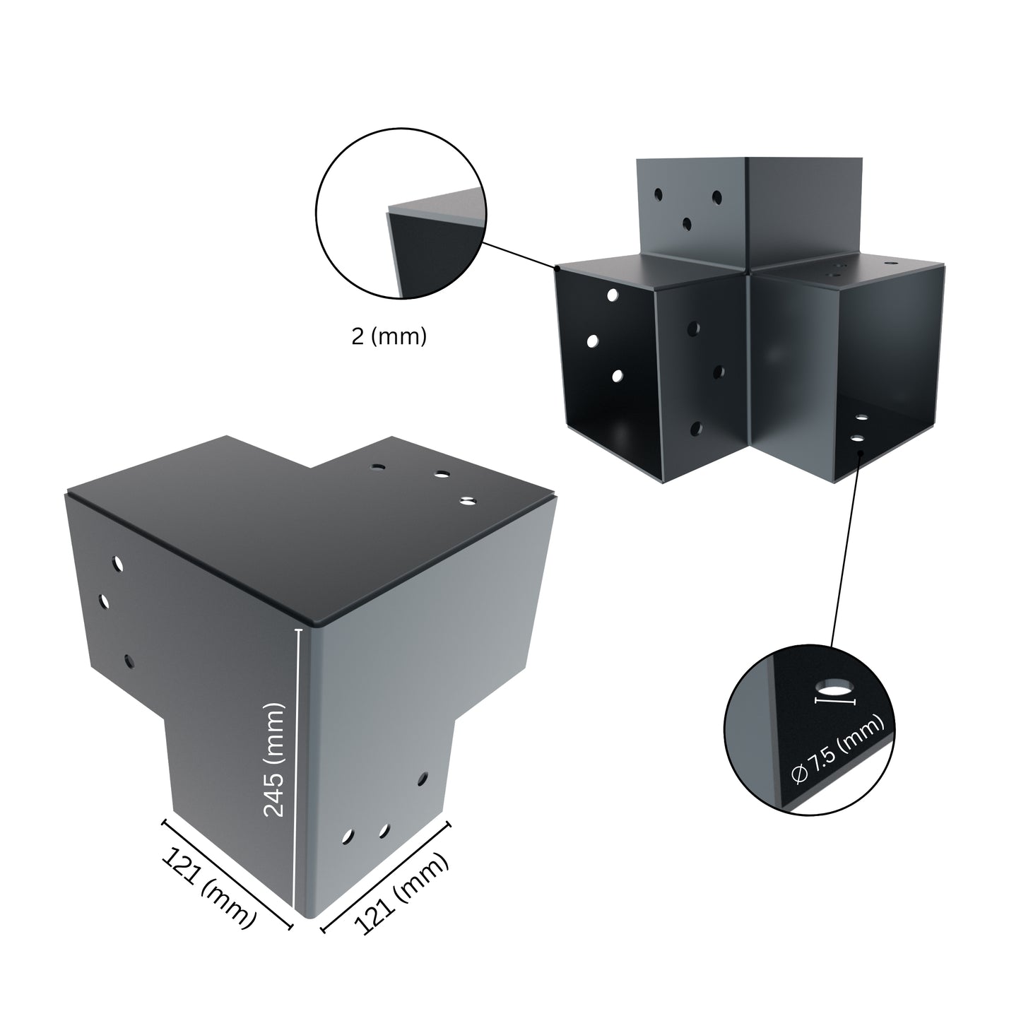 Conector de Poste Y