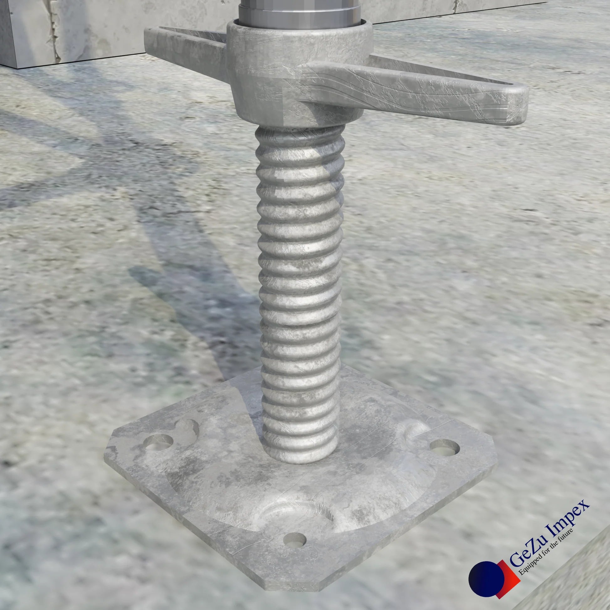 Adjustable Scaffolding Screw Jack 500x33.7 - Set of 8