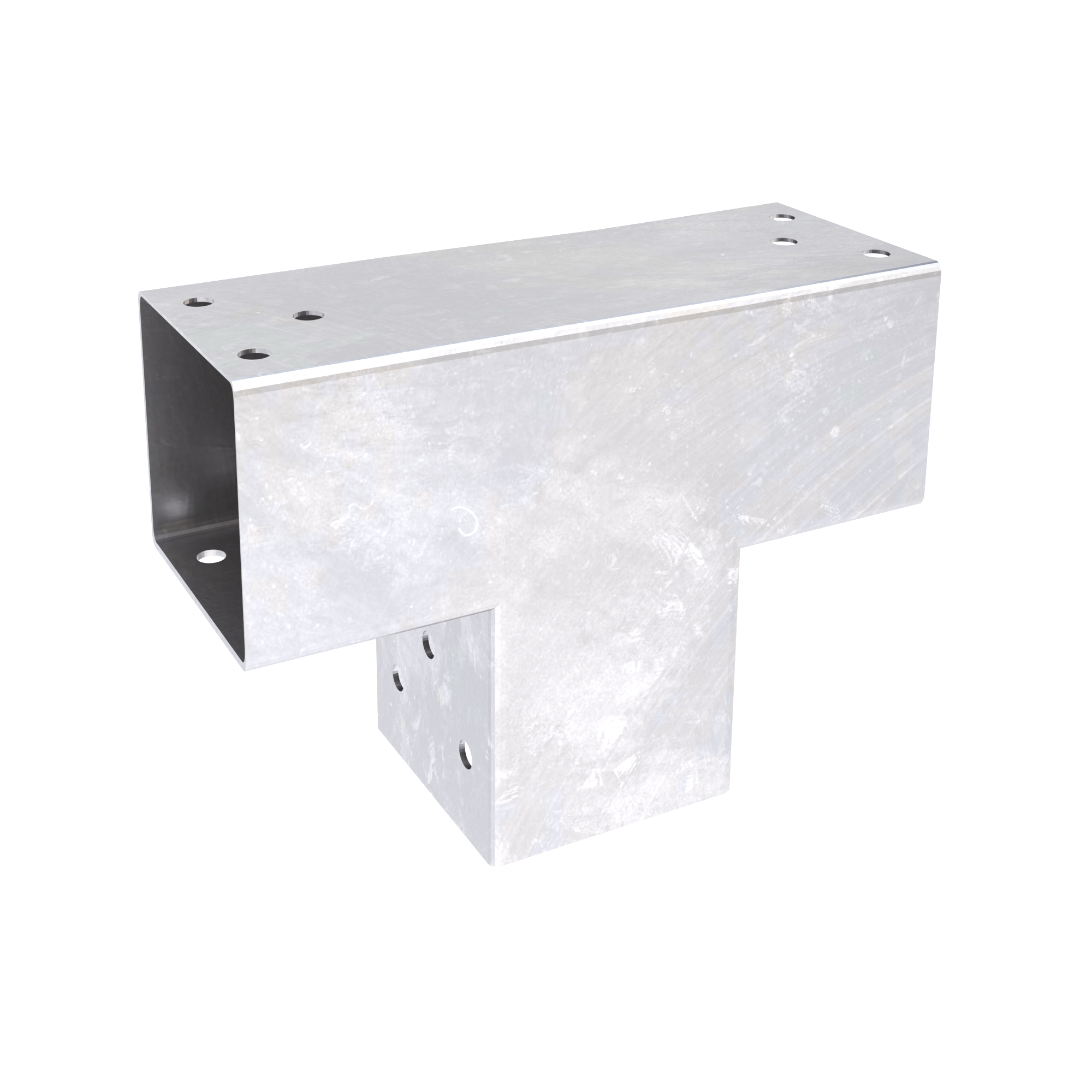 Post corner connector T shape