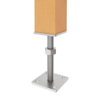 Soporte regulable para poste