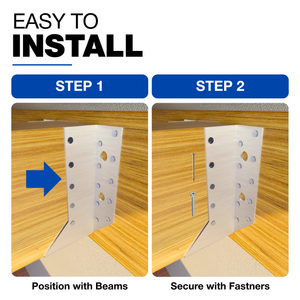 Adjustable joist hanger, split joist hanger bundle - detail view 3