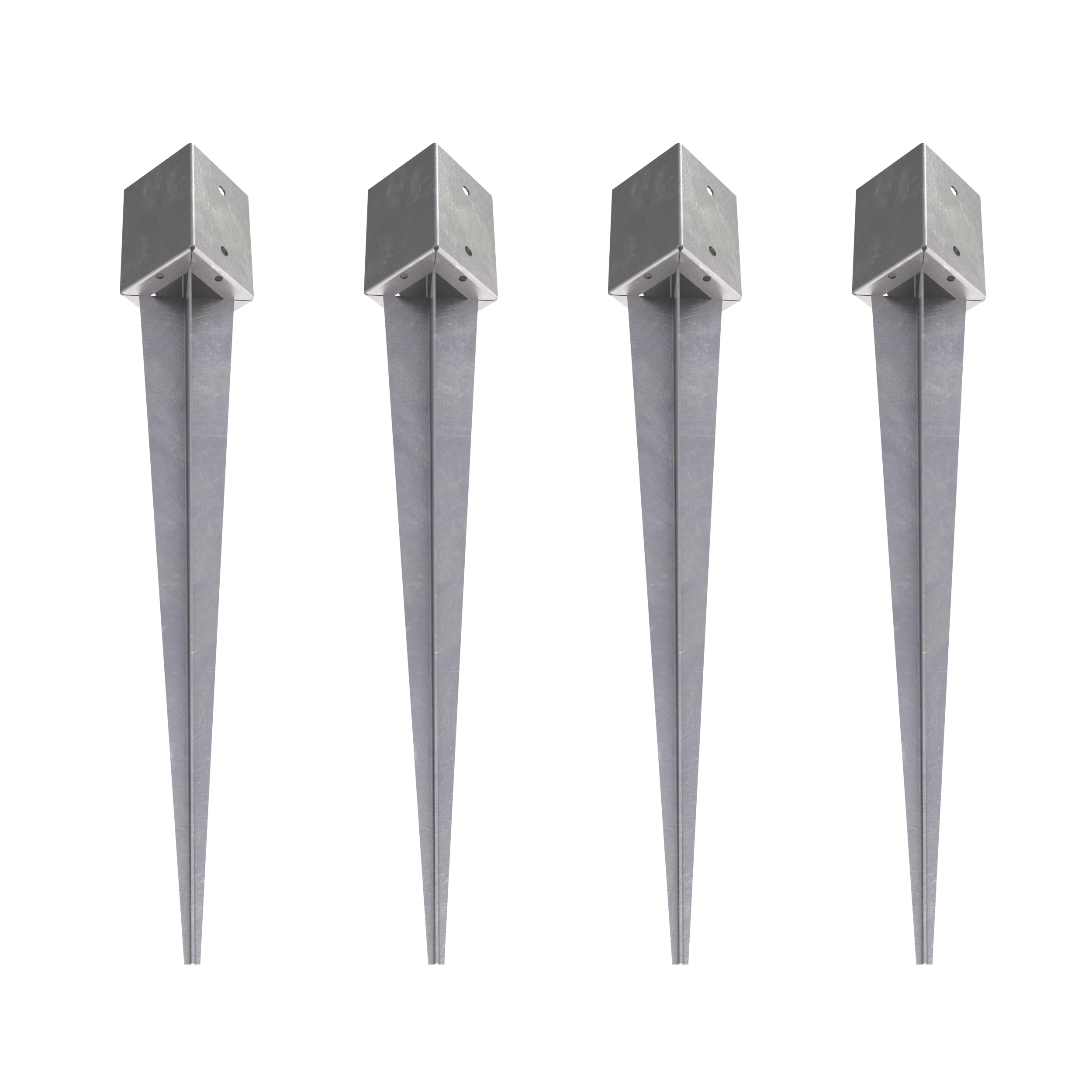 Drive-In Fence Post Spikes – Pack of 4