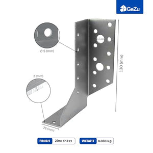 Adjustable Joist Hanger, Split Joist Hanger - detail view 3