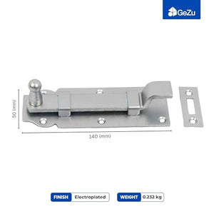 Cranked Flat Bolt Door Latch - detail view 3