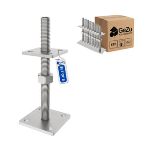 Adjustable height support post - 8-pack - Gezu Impex