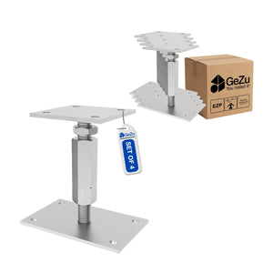 Adjustable post base - 100 x 160 mm - Gezu Impex