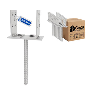 Width adjustable U Shape Fence Post Support - 200 mm - Gezu Impex