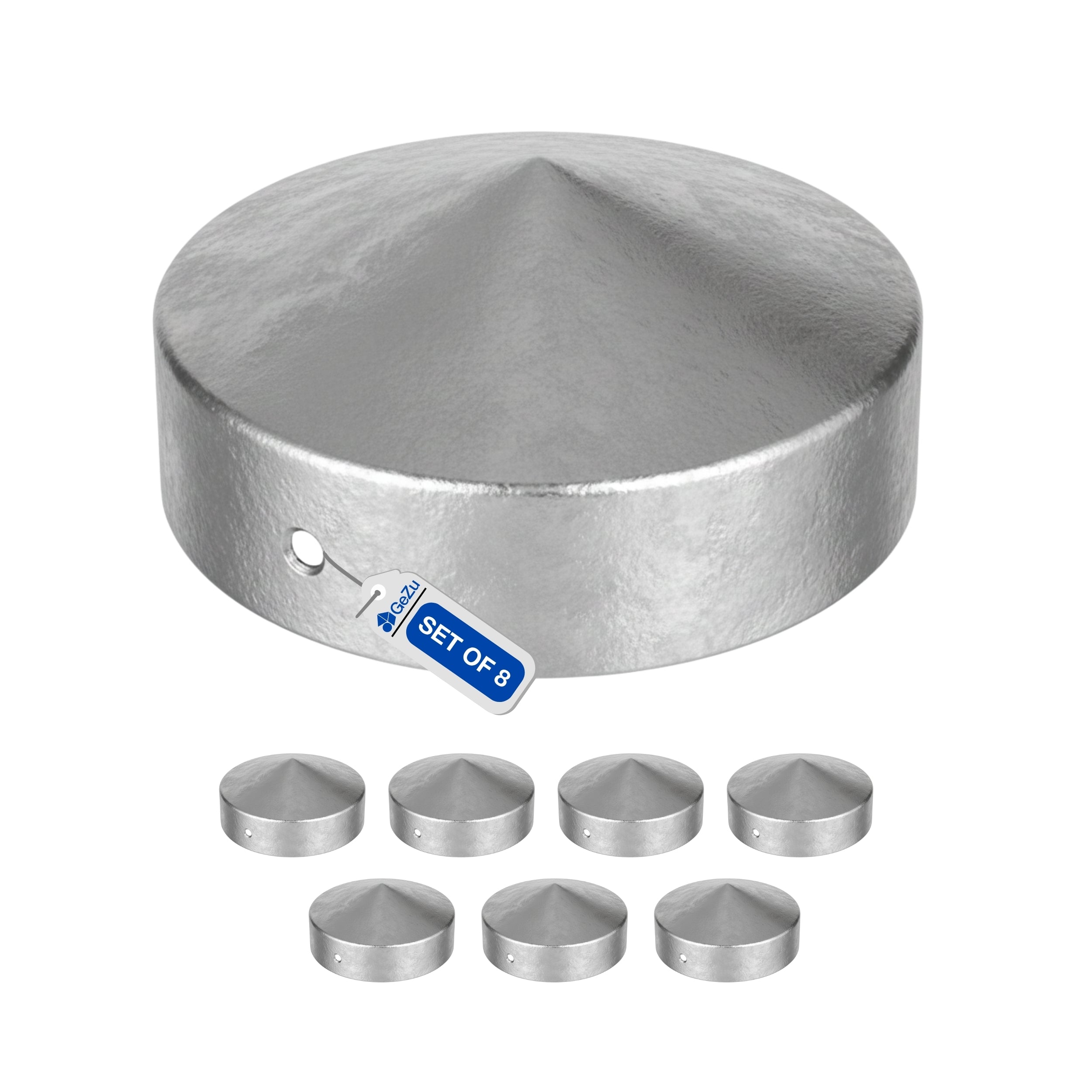 Chapeau Poteau Pyramidale Rond Bundle