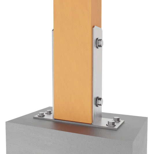 U post support bracket