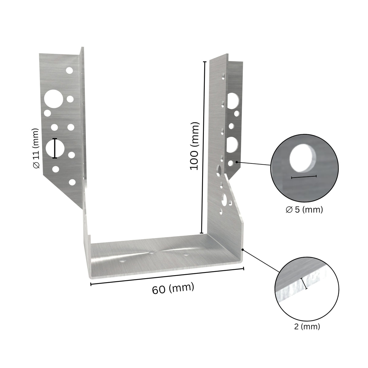 Joist Hanger Beam Shoe Type A - External Flange