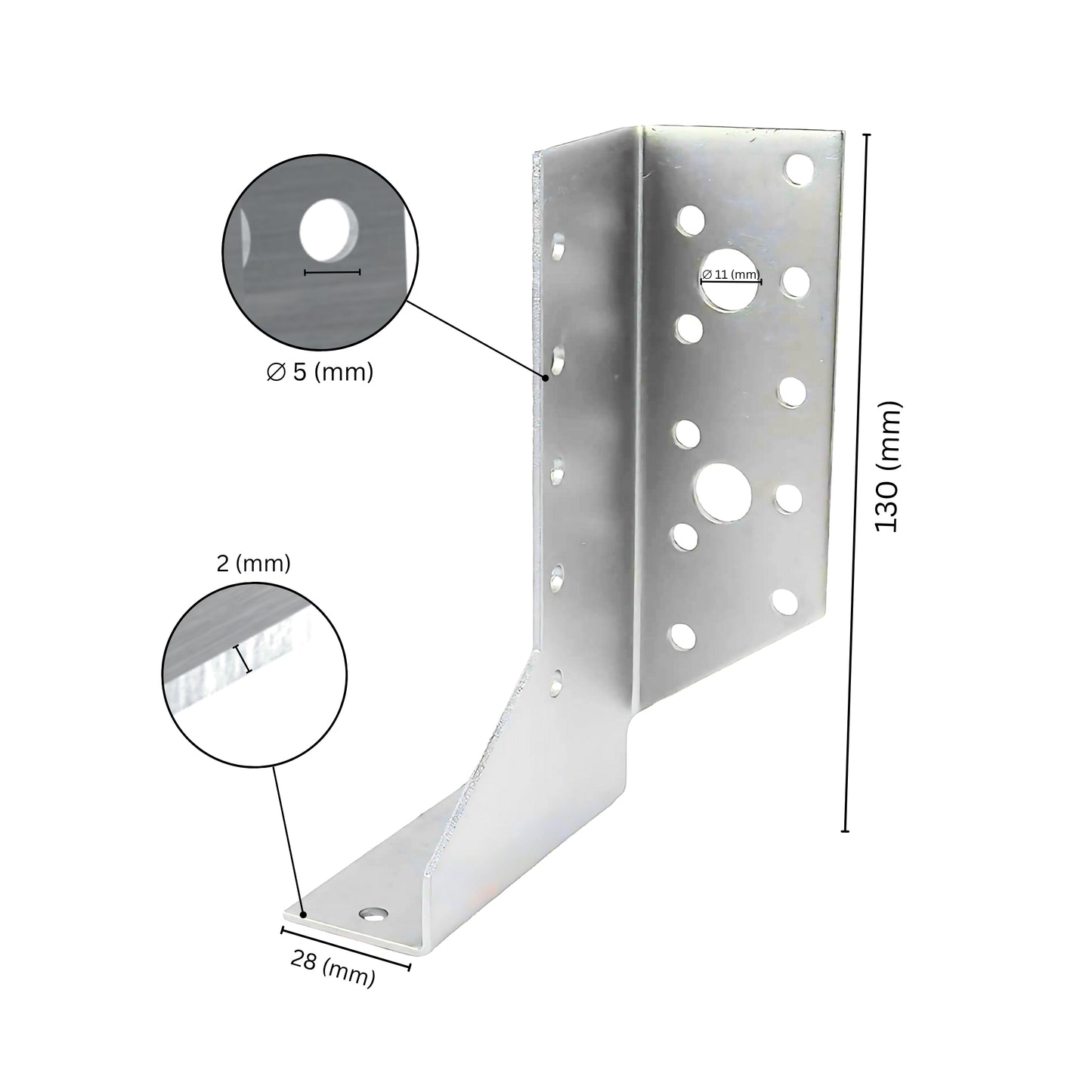 Soportes ajustables para vigas