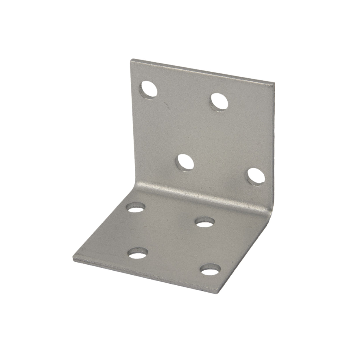 Perforated angle bracket, timber corner connector - detail view