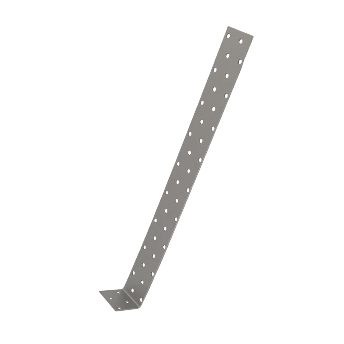 Flat steel concrete anchor for timber posts - detail view