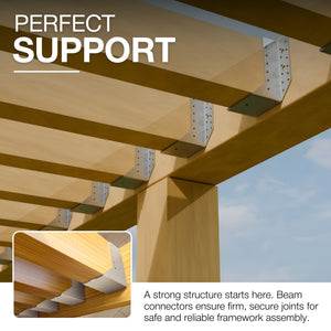 Joist hanger beam shoe type B, internal flange - detail view 8