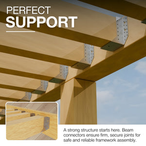 Joist hanger beam shoe type A, external flange - detail view 21