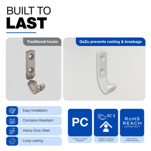 Coat hook, J hook - alternate view 3