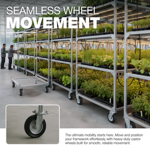 Solid rubber castor wheels bundle - detail view 6