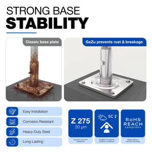 Scaffolding base plate bundle - detail view 7