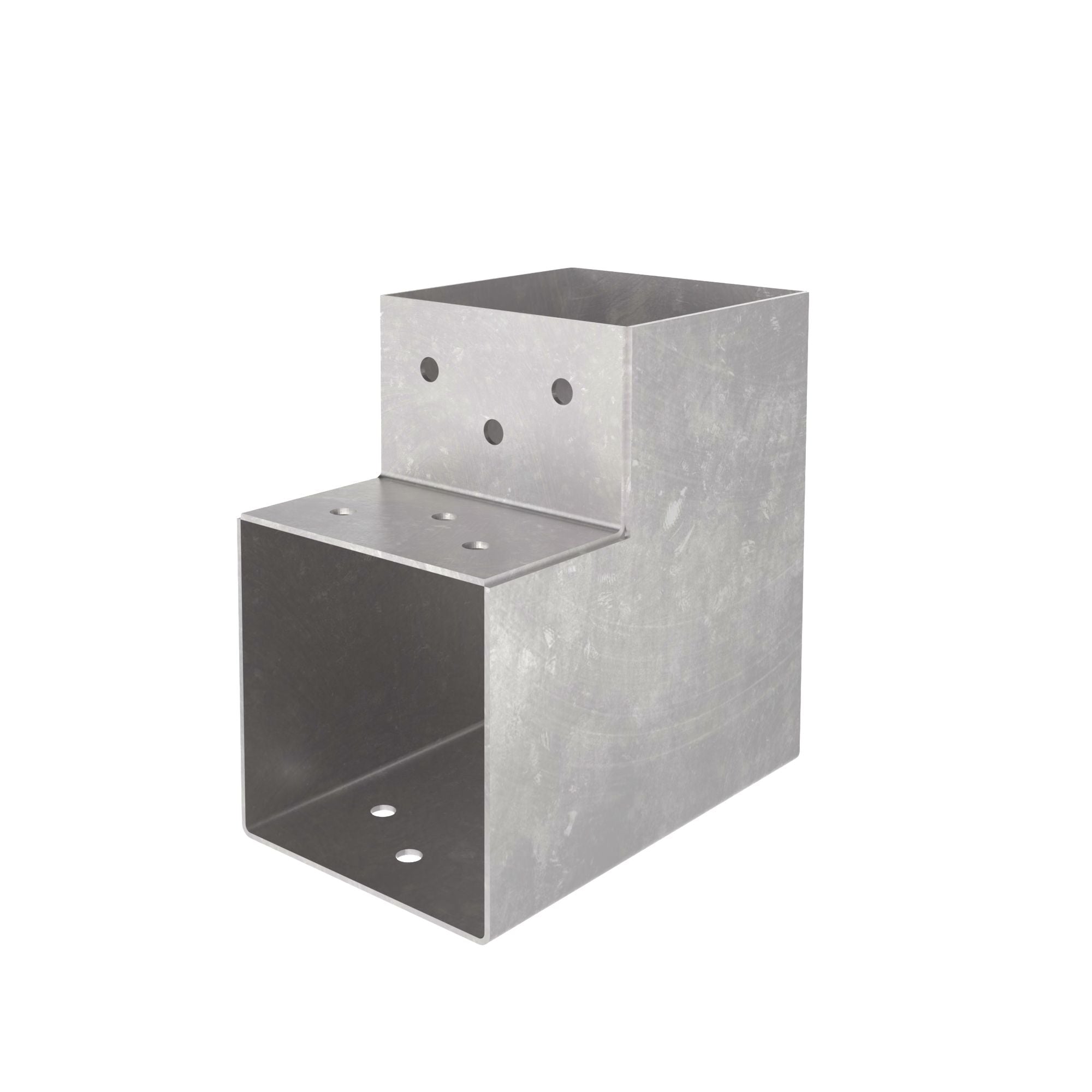 L shaped post connector