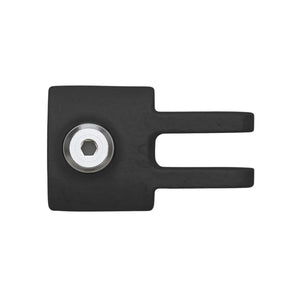 Female swivel tube clamp black