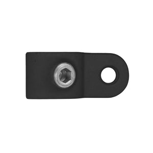 Single Male Swivel Clamp Black