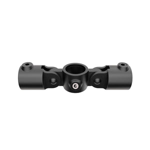 Double Inline Swivel Combination Key Clamp Black