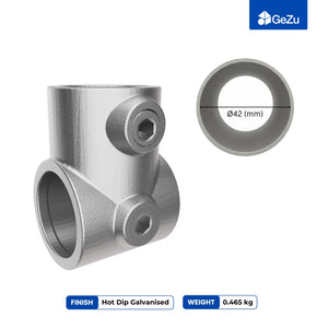 Short Tee Tube Clamp - detail view 3