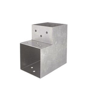 L shaped post connector