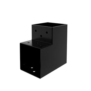 L shaped post connector