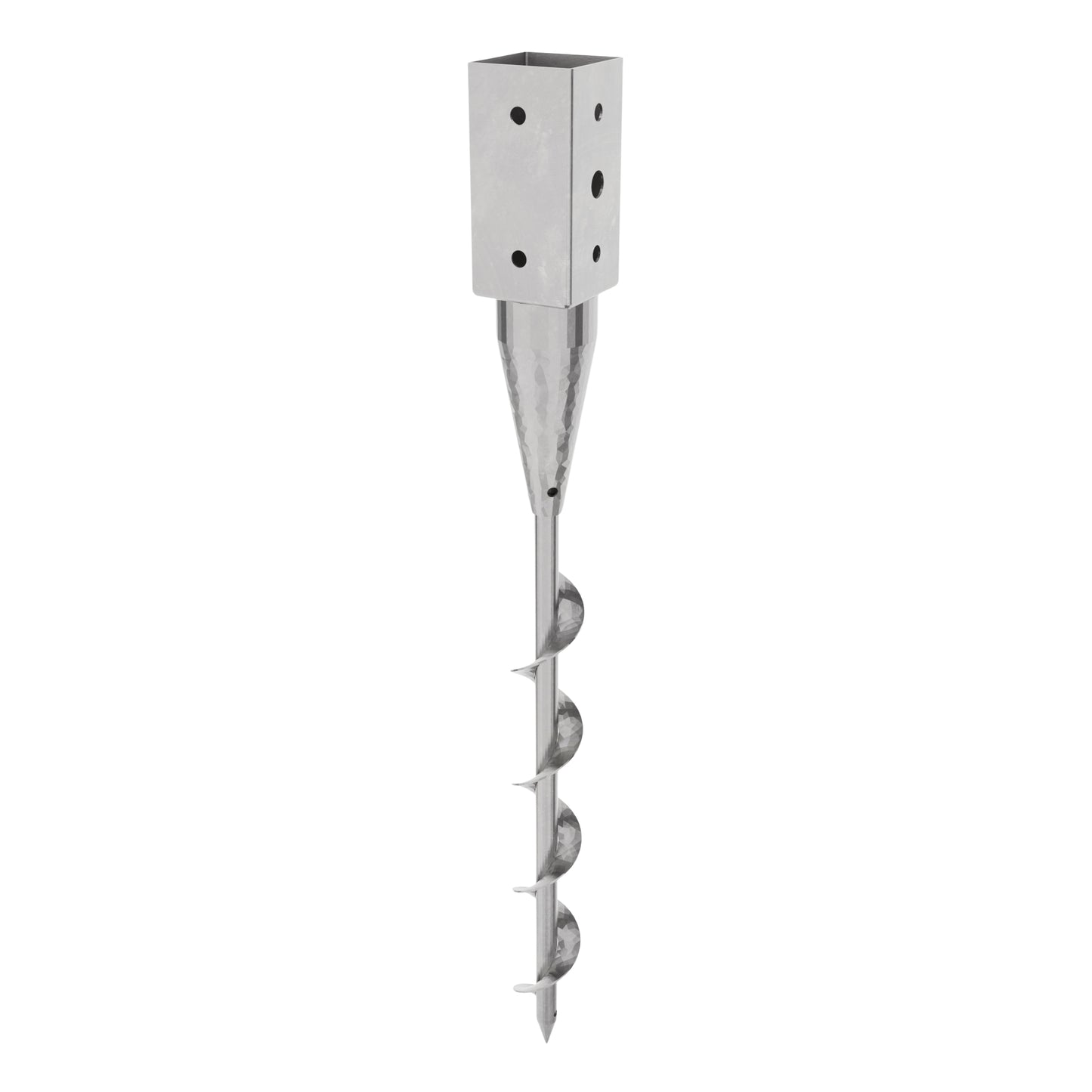 Soporte para poste con pasador en espiral