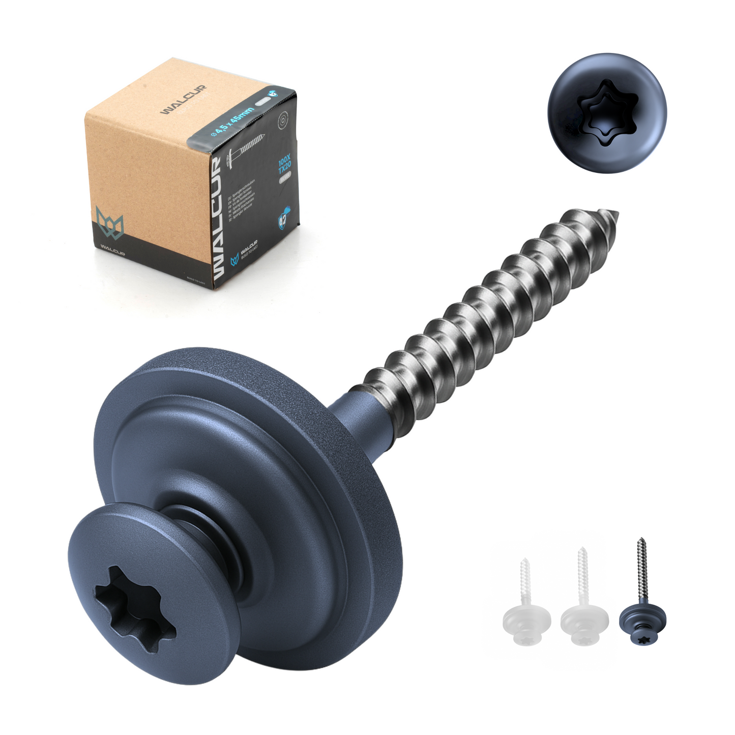 Spengler Screws Stainless Steel 100 Pcs