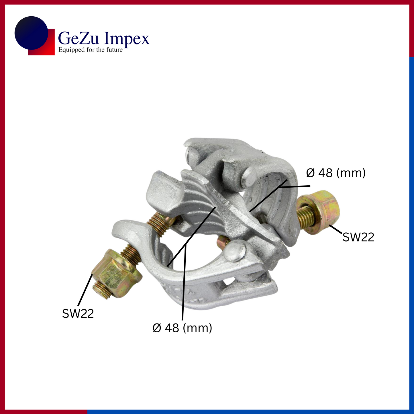 Right angle scaffolding coupler clamp