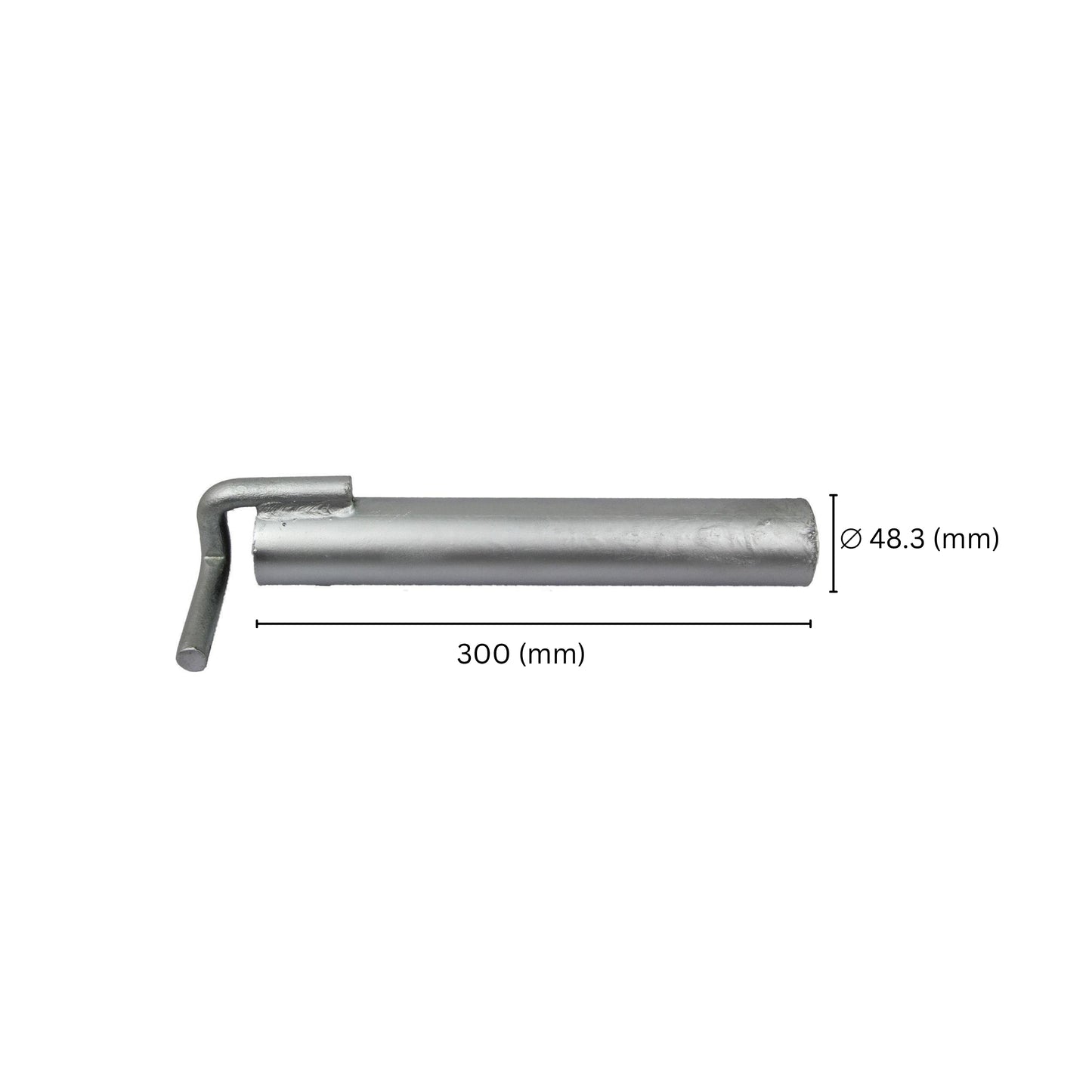 Scaffolding wall tie anchor tube