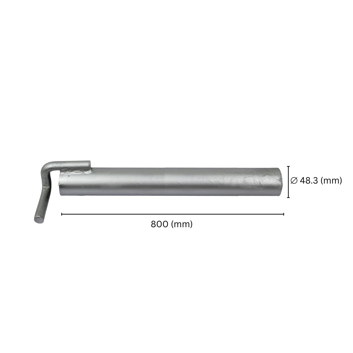 Scaffolding wall tie anchor tube