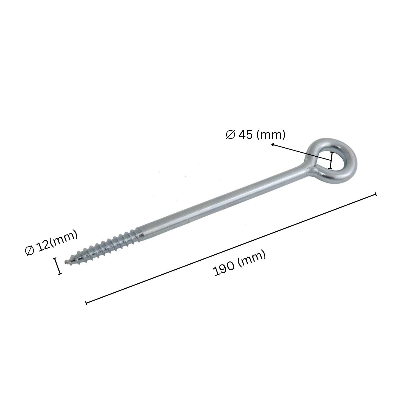 Tornillos de ojo para andamios