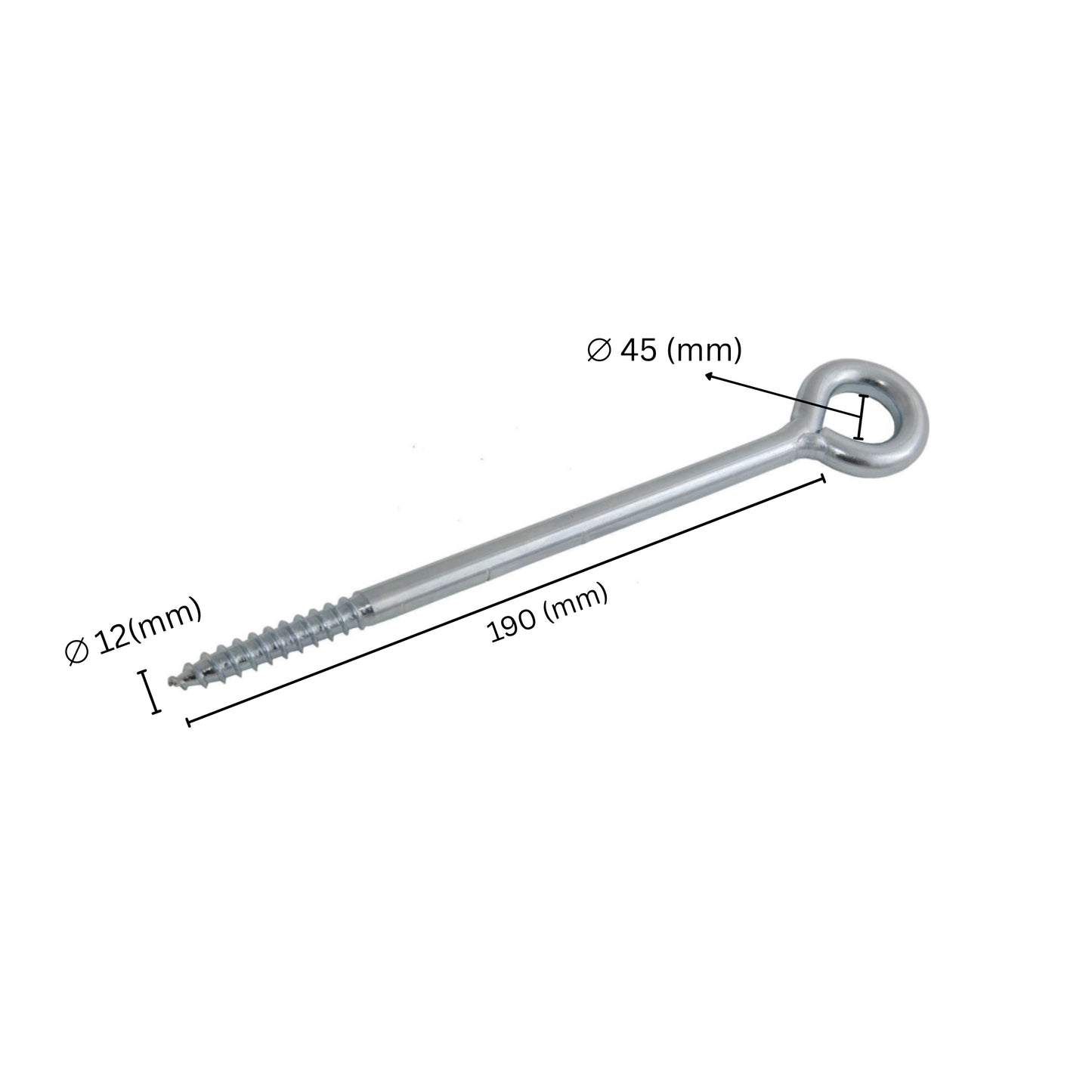 Tornillos de ojo para andamios