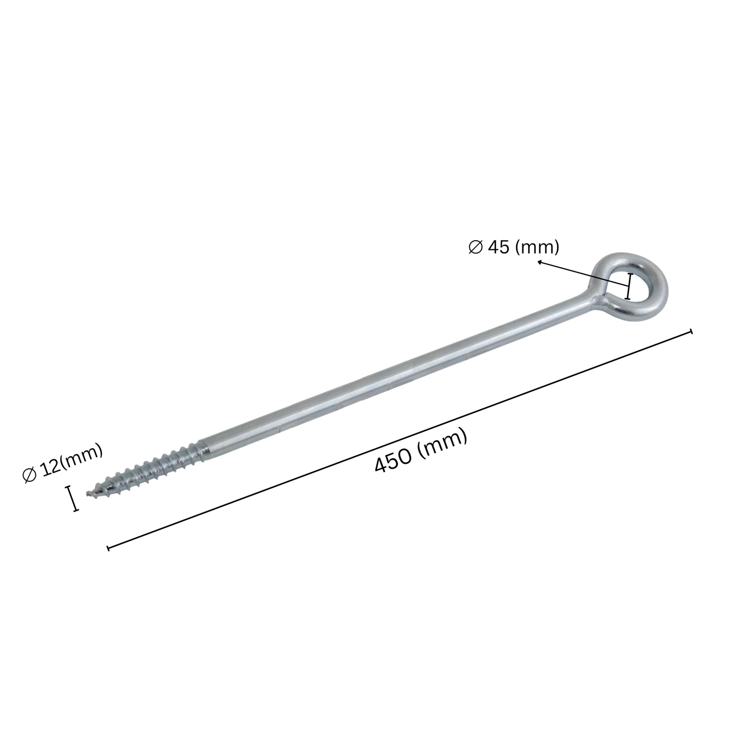 Tornillos de ojo para andamios