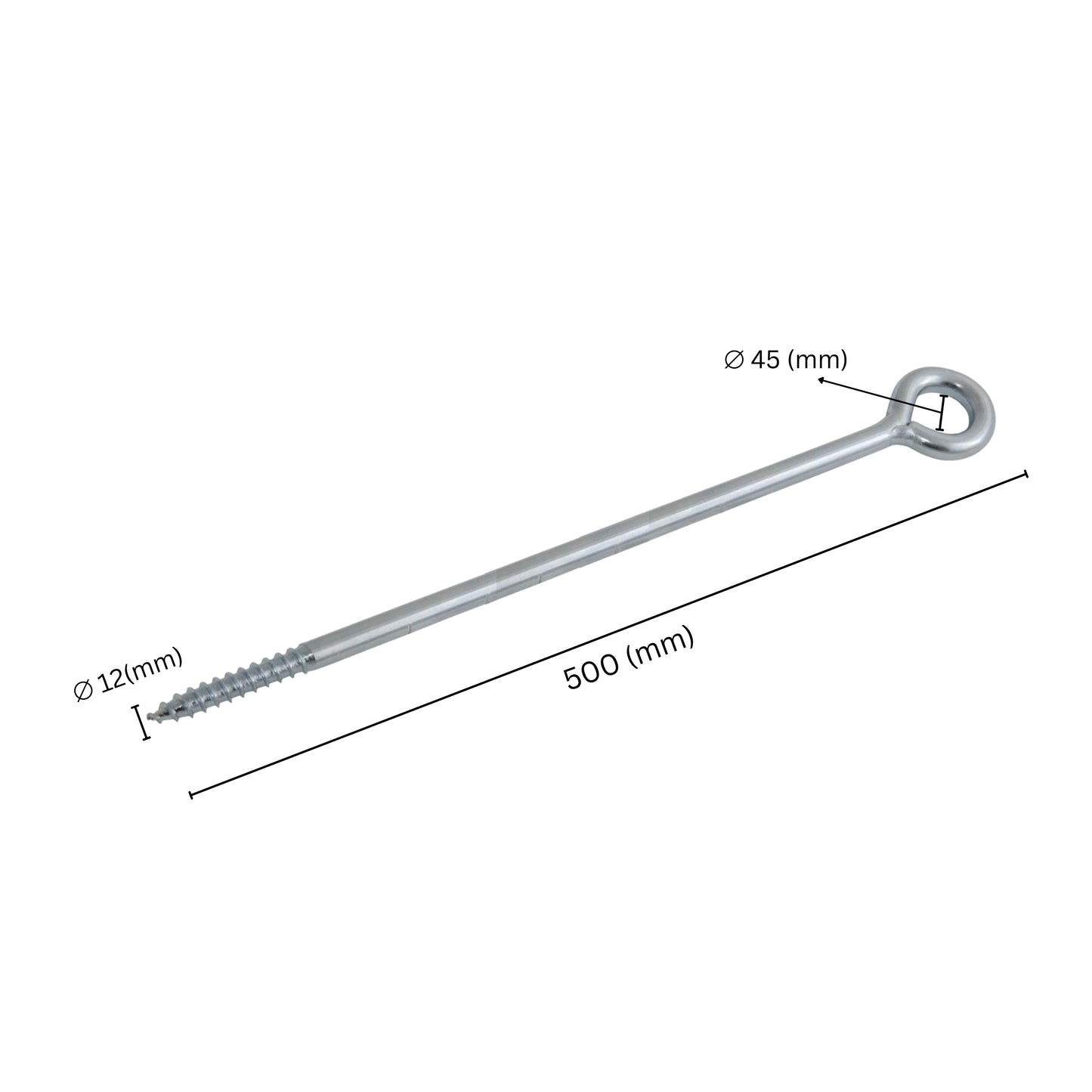 Tornillos de ojo para andamios