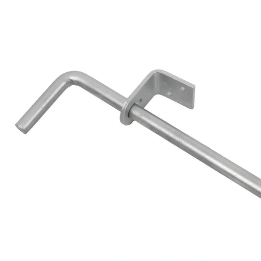 Slide bolt gate latch