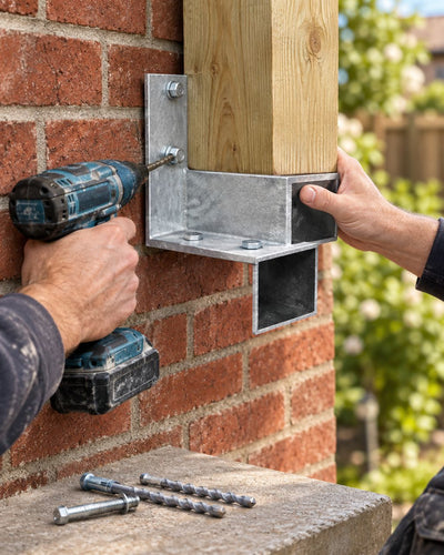 Fixing a Pergola Bracket to a Brick Wall: 2026 Guide