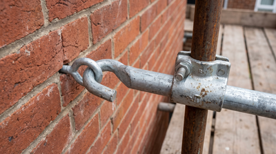 How to Tie a Scaffold to a Building: Anchors, Eye Bolts and Spacing