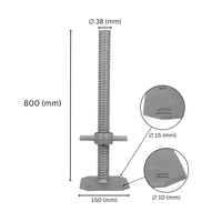 Adjustable Scaffolding Screw Jack