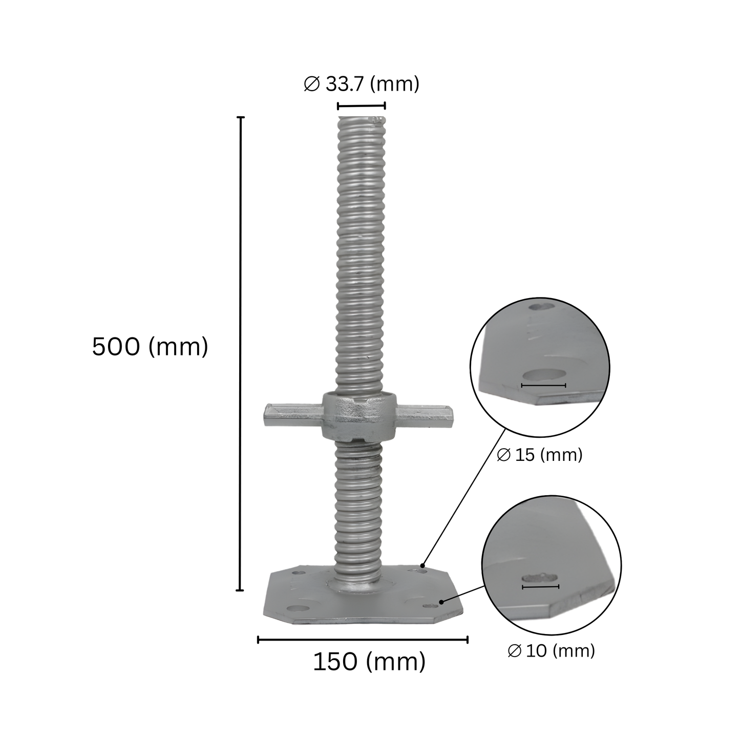 Adjustable Scaffolding Screw Jack