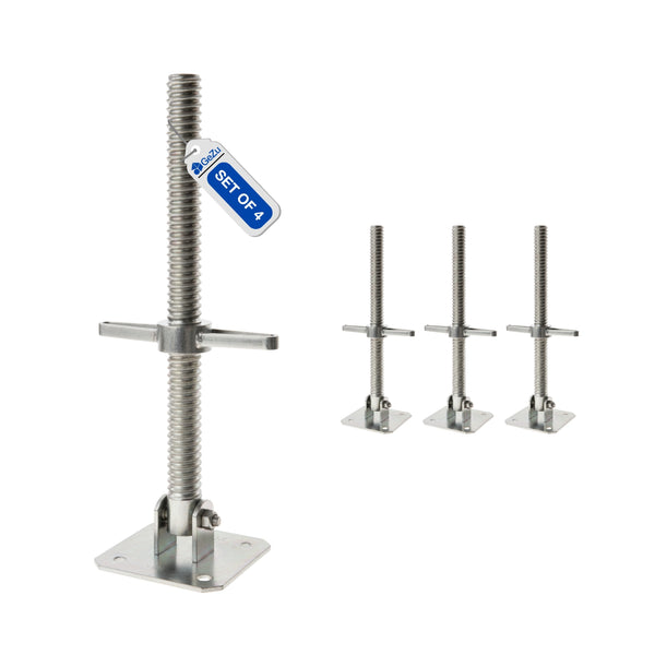 Adjustable Scaffold Swivel Base Screw Jack Bundle