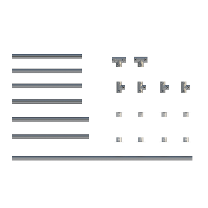 Kit de cadre de table – 42 mm, acier galvanisé