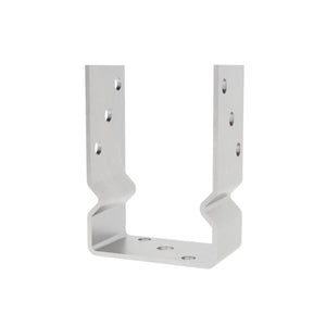 U post support bracket with bend