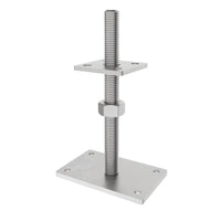 Bolt down height adjustable post support